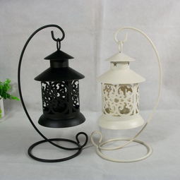 iron candlestick hollow retro retro wedding creative crafts ornaments morocco