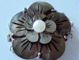 供应项饰项链 黑贝碟扣,三排 梅花型扣图 0832_礼品、工艺品、饰品_世界工厂网中国产品信息库