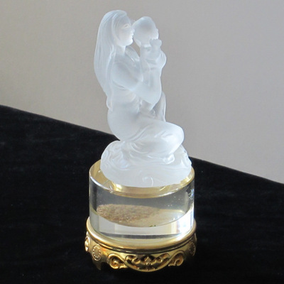【母亲河·圣水 特色水文化礼品 水晶琉璃工艺品 商务礼品】价格,厂家,图片,水晶工艺品,宁夏黄河圣水贸易-